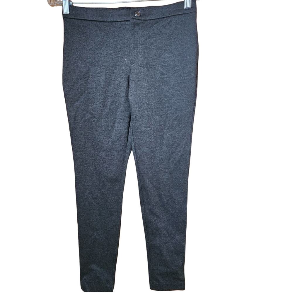 Banana Republic Dark Grey Skinny Leg Dress Pants Size 4 Petite